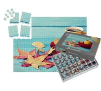 puzzleYOU : Smart Sorted® | Puzzle Photo 1000 pièces « Une Tasse de café d'automne »