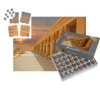 puzzleYOU : Smart Sorted® | Puzzle Photo 1000 pièces « Vallée des Rois dans l'ancienne Thèbes, Aujourd'hui Louxor, Le Matin, Égypte »