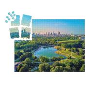 puzzleYOU : Smart Sorted® | Puzzle Photo 1000 pièces « Varsovie : Une soirée à la Mokotowskie en Juin, Pologne »