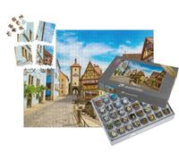 puzzleYOU : Smart Sorted® | Puzzle Photo 1000 pièces « Vieille Route médiévale à Rothenburg OB der Tauber, Allemagne »