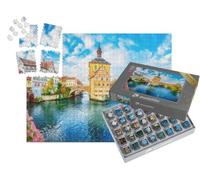 puzzleYOU : Smart Sorted® | Puzzle Photo 1000 pièces « Vieille Ville Romantique de Bamberg, Allemagne »