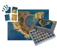puzzleYOU : Smart Sorted® | Puzzle Photo 1000 pièces « Vieux Volcan sous-Marin, Açores, Portugal »
