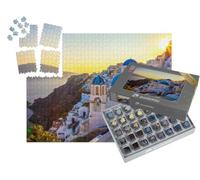 puzzleYOU : Smart Sorted® | Puzzle Photo 1000 pièces « Village d'Oia sur l'île de Santorin, Grèce »