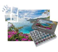 puzzleYOU : Smart Sorted® | Puzzle Photo 1000 pièces « Villefranche sur Mer, région de Nice, France »