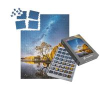 puzzleYOU : Smart Sorted® | Puzzle Photo 1000 pièces « Voie lactée au-Dessus de l'arbre de Wanaka »