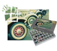 puzzleYOU : Smart Sorted® | Puzzle Photo 1000 pièces « Voiture Ancienne avec pneus à flancs Blancs »
