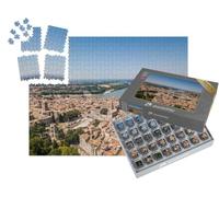 puzzleYOU : Smart Sorted® | Puzzle Photo 1000 pièces « Vue aérienne d'Arles Paysages urbains, Provence, France »