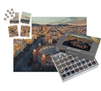 puzzleYOU : Smart Sorted® | Puzzle Photo 1000 pièces « Vue aérienne de Barcelone, Espagne »