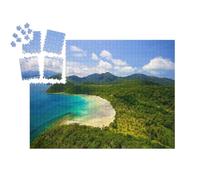 puzzleYOU : Smart Sorted® | Puzzle Photo 1000 pièces « Vue aérienne de la Plage Tropicale de KO Chang, Thaïlande »
