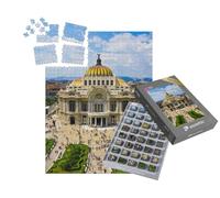 puzzleYOU : Smart Sorted® | Puzzle Photo 1000 pièces « Vue aérienne de la Ville de Mexico »