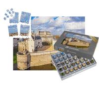 puzzleYOU : Smart Sorted® | Puzzle Photo 1000 pièces « Vue aérienne du château de Nantes en France »