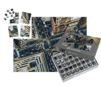 puzzleYOU : Smart Sorted® | Puzzle Photo 1000 pièces « Vue aérienne : New York Downtown »