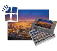 puzzleYOU : Smart Sorted® | Puzzle Photo 1000 pièces « Vue de Cape Town au Petit Matin, Afrique du Sud »