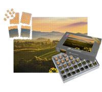 puzzleYOU : Smart Sorted® | Puzzle Photo 1000 pièces « Vue de la célèbre Route des vins dans Le sud de la Styrie, Autriche »
