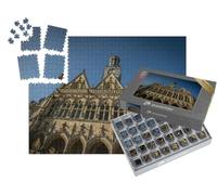 puzzleYOU : Smart Sorted® | Puzzle Photo 1000 pièces « Vue de la mairie de Saint-Quentin dans Le Nord de la France »