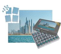 puzzleYOU : Smart Sorted® | Puzzle Photo 1000 pièces « Vue de la Ville de Dubaï, Émirats Arabes Unis »