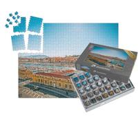 puzzleYOU : Smart Sorted® | Puzzle Photo 1000 pièces « Vue de la Ville du Vieux Port, Marseille, Provence, France »