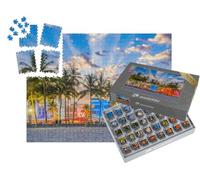 puzzleYOU : Smart Sorted® | Puzzle Photo 1000 pièces « Vue de la Ville sur Ocean Drive à Miami Beach, Floride, USA »
