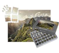 puzzleYOU : Smart Sorted® | Puzzle Photo 1000 pièces « Vue de l'ancienne cité Inca de Machu Picchu avec Ses ruines, Pérou »