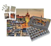 puzzleYOU : Smart Sorted® | Puzzle Photo 1000 pièces « Vue du château d'Édimbourg Depuis Calton Hill, Écosse »