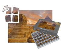 puzzleYOU : Smart Sorted® | Puzzle Photo 1000 pièces « Vue du Sphinx dans Le Sahara, Égypte »