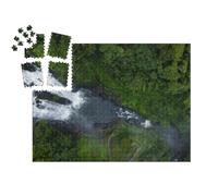puzzleYOU : Smart Sorted® | Puzzle Photo 1000 pièces « Vue exceptionnelle du Plateau de Bolaven, Laos »