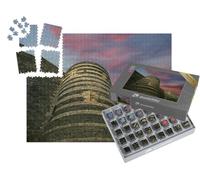 puzzleYOU : Smart Sorted® | Puzzle Photo 1000 pièces « Vue extérieure du château d'Angers, Ville d'Angers, Maine-et-Loire, France »