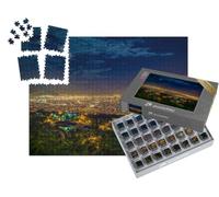 puzzleYOU : Smart Sorted® | Puzzle Photo 1000 pièces « Vue Nocturne de Kingston, Jamaïque »