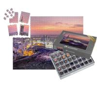 puzzleYOU : Smart Sorted® | Puzzle Photo 1000 pièces « Vue Nocturne de la Mecque en Arabie Saoudite »