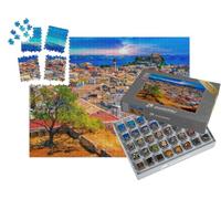 puzzleYOU : Smart Sorted® | Puzzle Photo 1000 pièces « Vue panoramique de Kerkyra, Capitale de l'île de Corfou, Grèce »