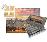 puzzleYOU : Smart Sorted® | Puzzle Photo 1000 pièces « Vue panoramique de la Vieille Ville de Jérusalem, Israël »