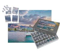 puzzleYOU : Smart Sorted® | Puzzle Photo 1000 pièces « Vue panoramique sur Le Centre-Ville de Genève et Le lac Léman, Suisse »