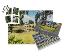 puzzleYOU : Smart Sorted® | Puzzle Photo 1000 pièces « Vue paysagère du Pont Vieux, à Béziers, Hérault, France »