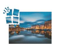puzzleYOU : Smart Sorted® | Puzzle Photo 1000 pièces « Vue sur Helsinki, Finlande »