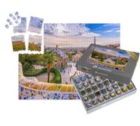 puzzleYOU : Smart Sorted® | Puzzle Photo 1000 pièces « Vue sur la Ville Depuis Le Parc Güell de Barcelone, Espagne »