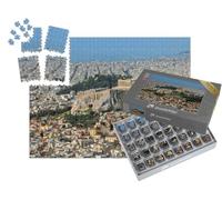 puzzleYOU : Smart Sorted® | Puzzle Photo 1000 pièces « Vue sur la Ville et l'Acropole à Athènes, Grèce »