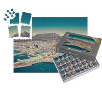 puzzleYOU : Smart Sorted® | Puzzle Photo 1000 pièces « Vue sur Le Cap en Afrique du Sud »