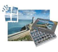 puzzleYOU : Smart Sorted® | Puzzle Photo 1000 pièces « Vue sur Le Phare du Petit Minou à Plouzane, Bretagne, France »