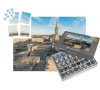 puzzleYOU : Smart Sorted® | Puzzle Photo 1000 pièces « Vue sur l'église San Pedro et Le château de Caen »