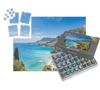 puzzleYOU : Smart Sorted® | Puzzle Photo 1000 pièces « Vue sur Monaco Monte-Carlo Depuis Roquebrune-Cap-Martin, Provence, Cote d'Azur, France »
