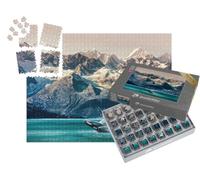 puzzleYOU : Smart Sorted® | Puzzle Photo 1000 pièces « Whale Watching : Excursion en Bateau Le Long de la côte en Alaska »