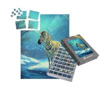 puzzleYOU : Smart Sorted® | Puzzle Photo 1000 pièces « Zèbre à l’Eisbach »