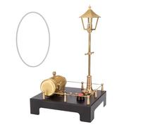 PuzzXfundty Retrol Mini générateur de vapeur et lampe de scène, kit d'accessoires pour moteur à vapeur à faire soi-même, expérimentation en sciences physiques