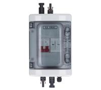 PV BrefCircuit Protector Combiner Box IP65 Adaptation Imperméable pour RV Solar Systems, Protecteur DC500V 40KA, PC Mystic/Fantasy Repair Material