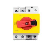 PV DC 1200V 32A DIN Rail Solaire Poignée Rotative Isolateur Commutateur Rotatif Disjoncteur for Boîte de Distribution Solaire