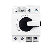 PV DC 1200V 32A Din Rail solaire poignée rotative isolateur commutateur rotatif sectionneur for solaire Protecteurs de fuite à la terre
