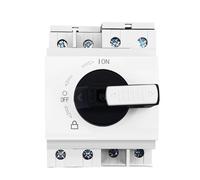 PV DC 1200V 32A Din Rail Solar Rotating Handle Isolator Rotary Switch Disconnector For Solar