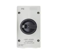 PV DC 1200V 32A LWPV-N32/R IP66 Waterproof Solar Rotating Handle Isolator Rotary Switch Disconnector For Solar distribution box IINKUEYK