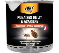 [PV01371802] Fury Cartouche Fumigateur Spécial Punaises de lit et Acariens 25m2