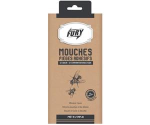 [PV01372302] Fury étui x 4 Pièges Adhésif anti mouches présentoir